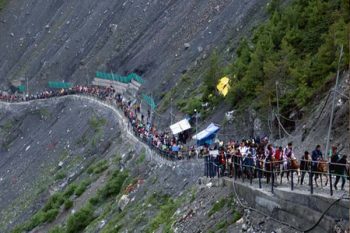 More than 20,000 people performed Amarnath Yatra on 17th day