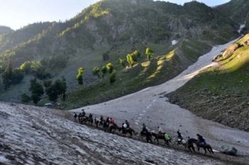 Nine thousand people completed Amarnath Yatra on 25th day