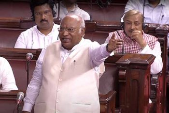 Opposition angry over Mallikarjun Kharge's mic being switched off, walks out from Rajya Sabha