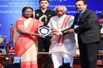 President Draupadi Murmu honored Dattatreya