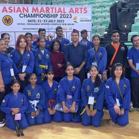 Shasrang martial arts players won 18 gold in Asian martial arts championship