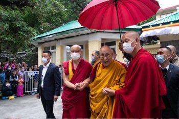 The Dalai Lama, who is going to be 88 on July 6, runs on the treadmill daily.