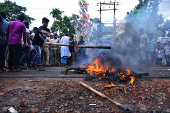 Trinamool Congress elected gram panchayat member murdered