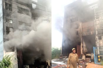 5 firefighters injured in Delhi factory fire