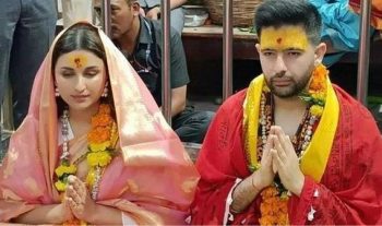 Actress Parineeti Chopra and Raghav Chadha visited Mahakal