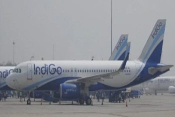 After the call of bomb placement, there was a stir in Indigo plane, the plane returned to the runway