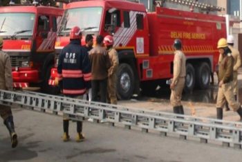 Delhi Factory fire in Mayapuri, nine including two constables injured