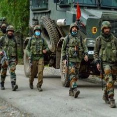 Fierce encounter between terrorists and security forces in Jammu and Kashmir, three soldiers martyred