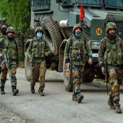 Fierce encounter between terrorists and security forces in Jammu and Kashmir, three soldiers martyred