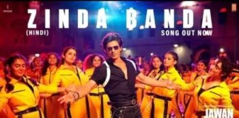 First song 'Zinda Banda...' from 'Jawan' released