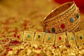 Gold prices at two-week high