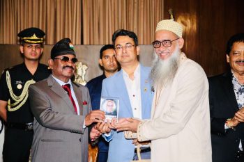 Governor of West Bengal honored Mustafa Yusuf Ali Gom with Dr.BR Ambedkar Award...!