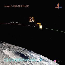 Landing Module successfully separated from Propulsion Module