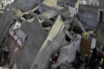 Maharashtra Three-storey building collapses in Nagpur, no casualties