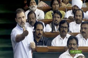 No-confidence motion BJP's politics killed India in Manipur, Rahul Gandhi launched a scathing attack on PM Modi