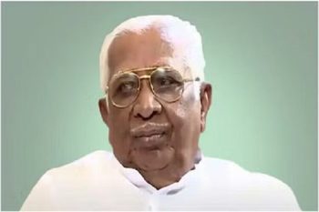 Purushothaman, former Speaker of the Kerala Legislative Assembly, passed away at the age of 95.