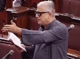 TMC MP Derek O'Brien started shouting amid ruckus in Rajya Sabha, suspended for the entire session