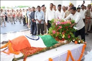 Chief Minister Shri Hemant Soren paid heartfelt tribute to late Jharkhand High Court Judge Shri Kailash Prasad Dev.