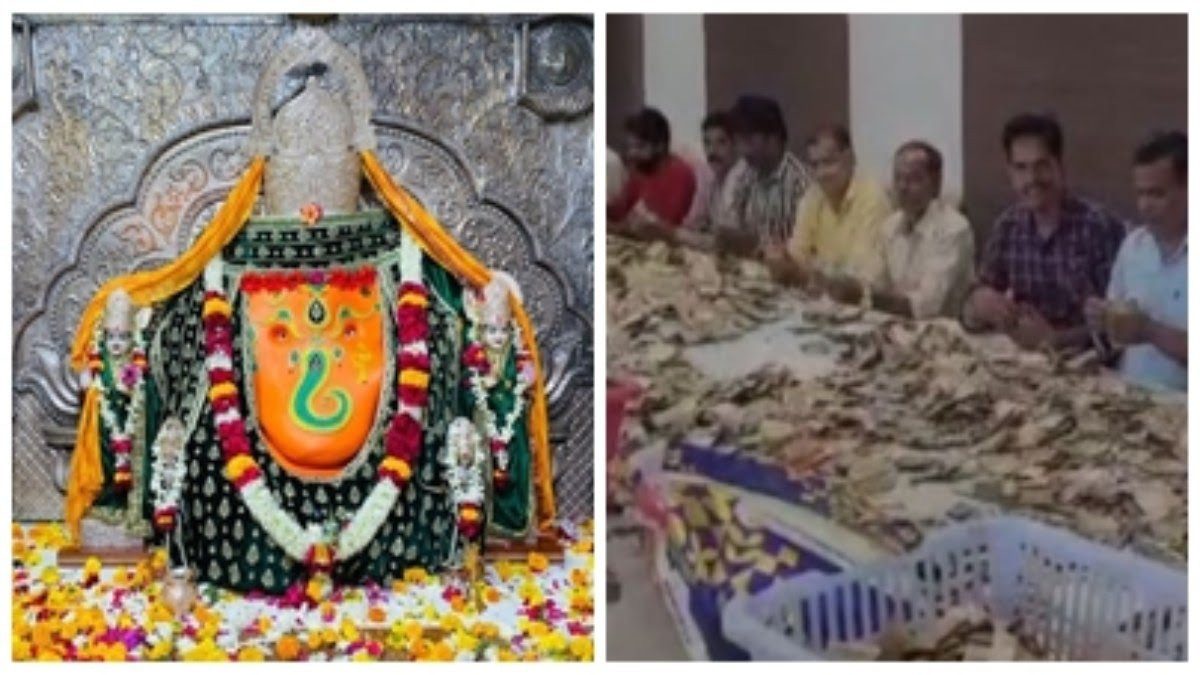 Ghor Kalyug Cheating even on God, many fake notes of Rs 2000 found in the donation boxes of Khajrana Ganesh Temple...