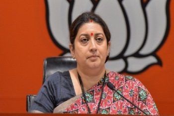 India is the new name of hope and faith Smriti Irani