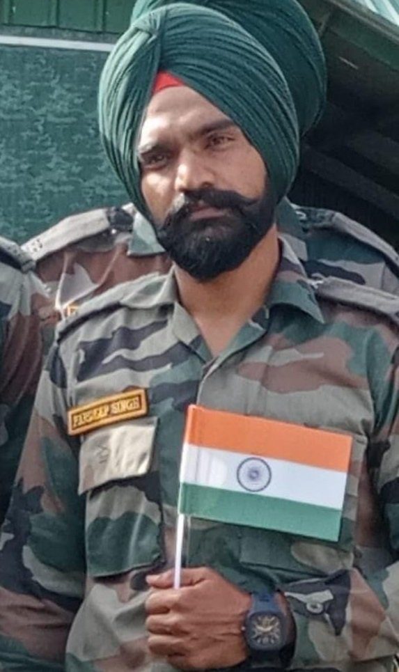 Martyrdom of another soldier from Punjab in Anantnag, Chief Minister expressed grief