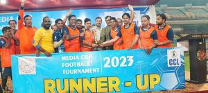 Media Cup Football 2023 Damodar becomes champion by defeating Shankha in a thrilling match