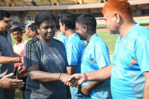 Media Cup Football Competition 2023 Shankh and Ajay won the match on the first day and collected full points.