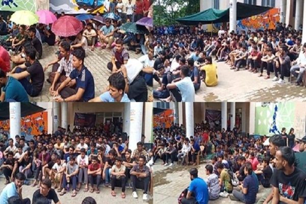 NIT Silchar students end hunger strike in Assam