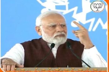 PM Modi attacked India, said - the policy of the arrogant alliance is to end the Sanatan tradition