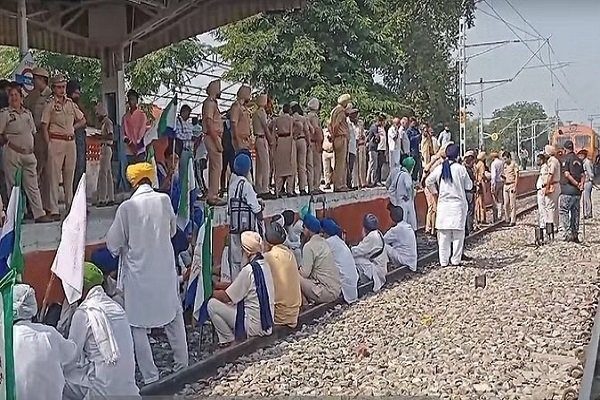 Passengers please pay attention!Farmers' Rail Roko movement begins, chakka jam will last for 3 days