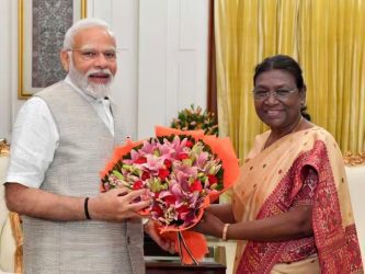 President Murmu, Shah, Kharge congratulated PM Modi on his 73rd birthday.