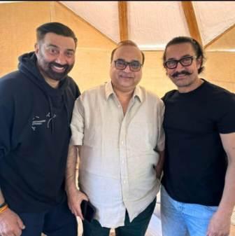 Aamir Khan prepares his dream team with Sunny Deol and Rajkumar Santoshi for 'Lahore 1947'..!