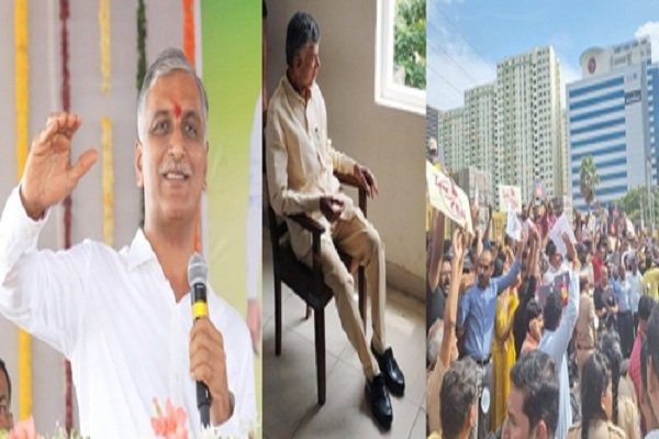 BRS condemns Chandrababu's arrest to keep Andhra people on its side