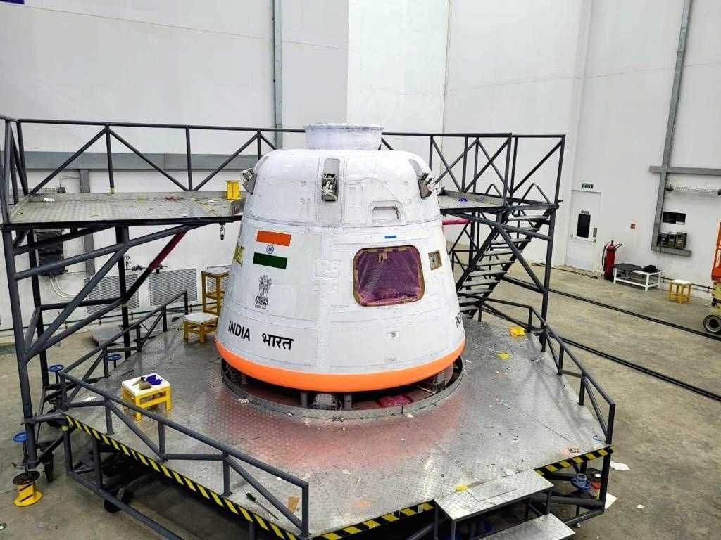 ISRO shared the first picture of Gaganyaan spacecraft, tests will start soon