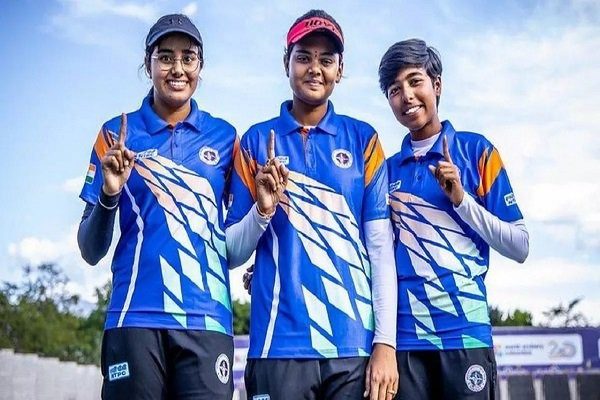 India's 19th gold on 12th day, women's compound team in archery brought glory to the country