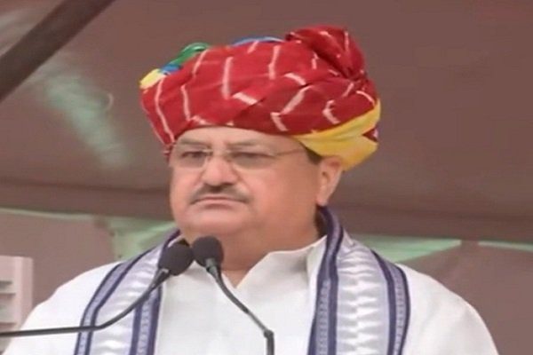 JP Nadda on tour of Kota and Ajmer divisions of Rajasthan, second visit of BJP President within three days.