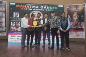 'Mahatma Gandhi Ratna Award 2023' ceremony organized by Krishna Chauhan Foundation concluded