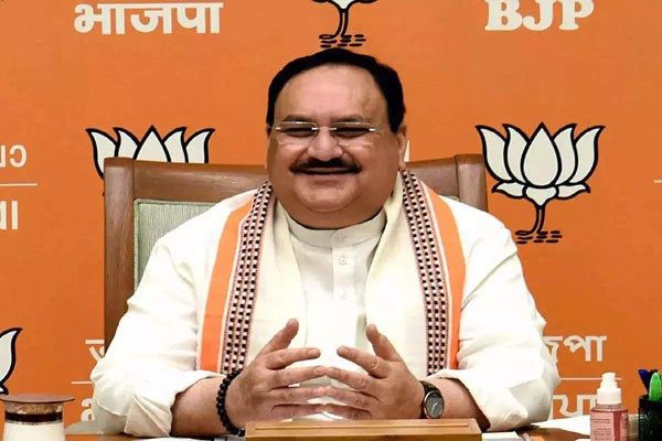 Nadda given grand welcome on reaching Ajmer