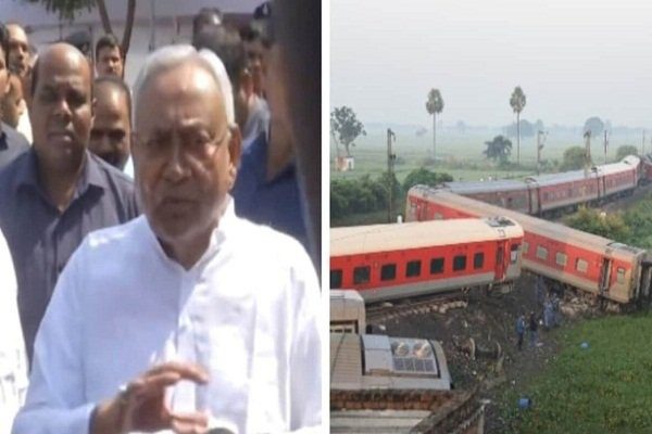 Nitish Kumar expressed grief over North East Express accident, announced compensation of Rs 4 lakh each to the family of the deceased.