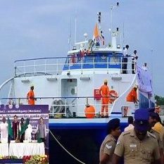 Passenger ferry service started between India and Sri Lanka, PM Modi said - beginning of a new chapter in both the countries.