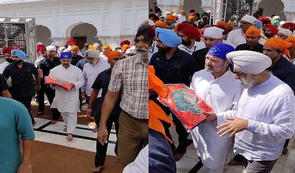 Rahul Gandhi reached Golden Temple, Harsimrat Badal's sarcasm, remember the atrocities committed by grandmother and father on Sikhs