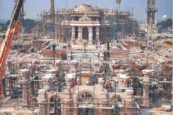 Ram temple construction gained momentum, trust released pictures