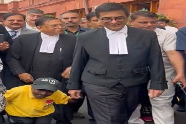 CJI Chandrachud inaugurates café run by disabled people in Supreme Court complex