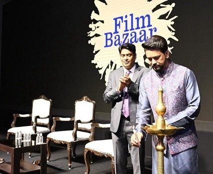 Film Bazaar confluence of creativity, business, ideas and inspirations Anurag Thakur