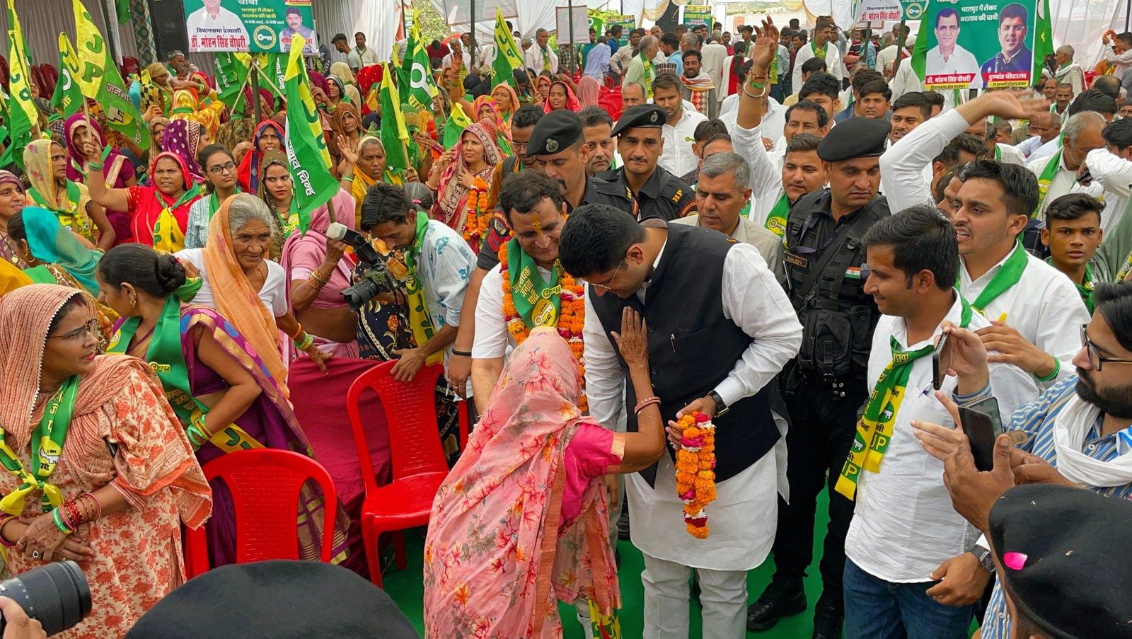 JJP has fielded 25 candidates, Rajasthanis should support us, together we will bring change Dushyant Chautala