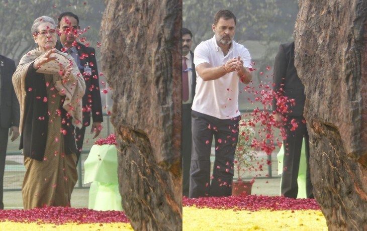 PM Modi, Kharge, Sonia and Rahul paid tribute to Indira Gandhi on her birth anniversary.