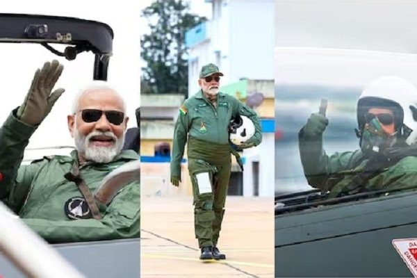 PM Modi flew in Tejas fighter jet, remained in the air for 45 minutes