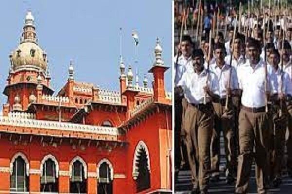 RSS Route March Madras High Court summons Tamil Nadu Home Secretary, DGP on contempt plea