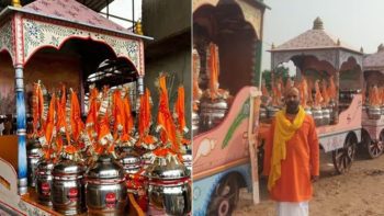 650 kg of desi cow ghee came from Rajasthan for the first aarti of Ramlala.