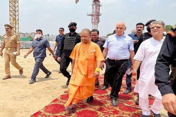 Before PM's arrival, CM took stock of development works in Ayodhya